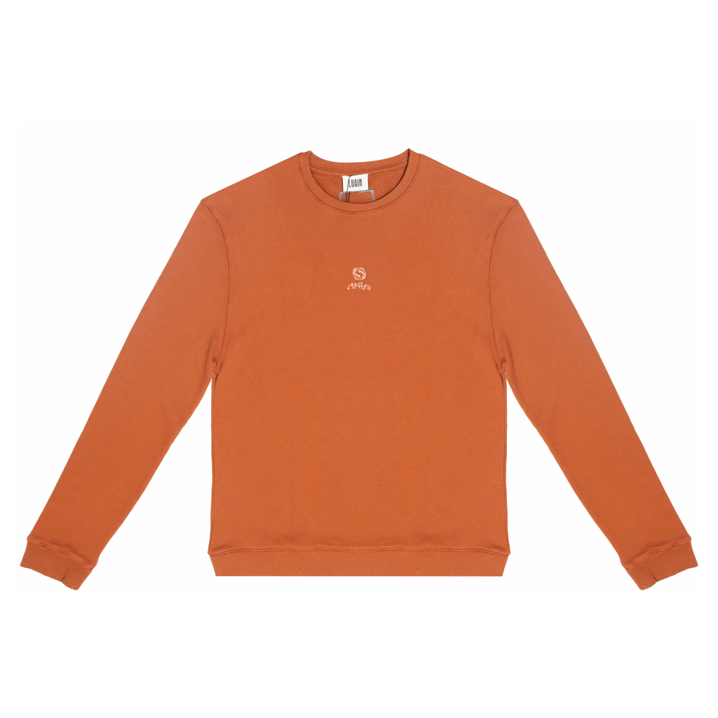 Lacha - 100% Cotton Crew Neck Gingerbread
