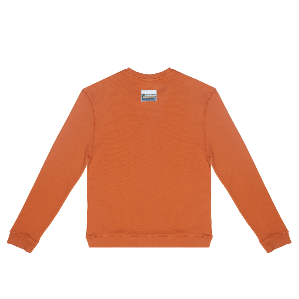 Lacha - 100% Cotton Crew Neck Gingerbread