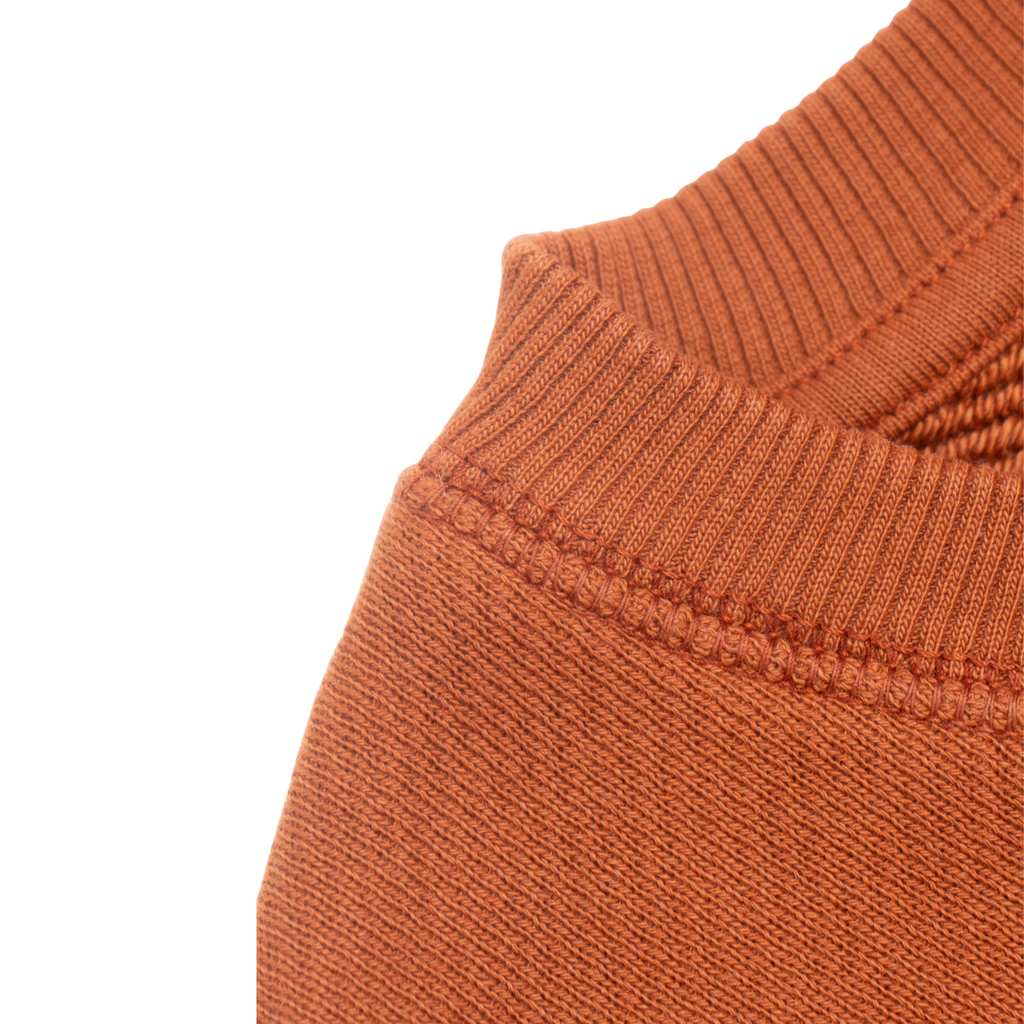 Lacha - 100% Cotton Crew Neck Gingerbread