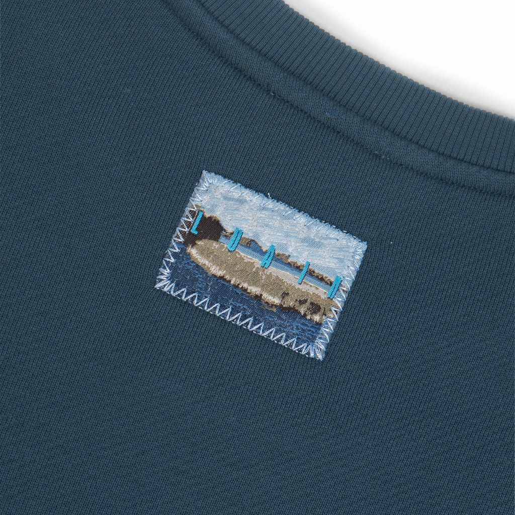 Lacha - 100% Cotton Crew Neck Midnight Navy