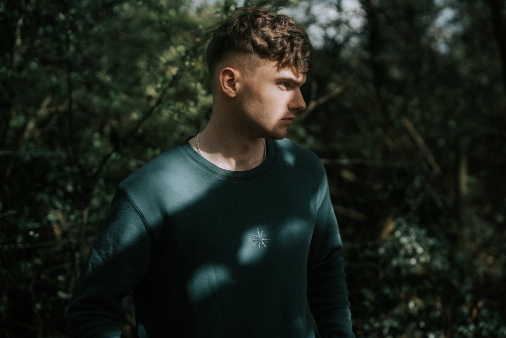 Lacha - 100% Cotton Crew Neck Midnight Navy