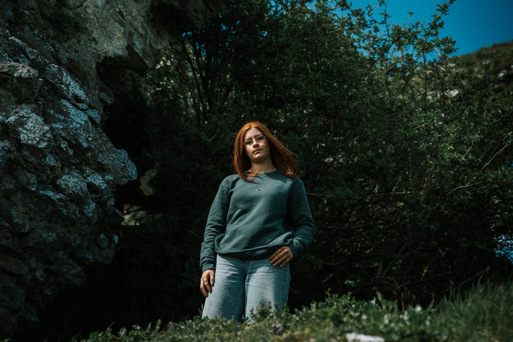 Lacha - 100% Cotton Crew Neck Midnight Navy