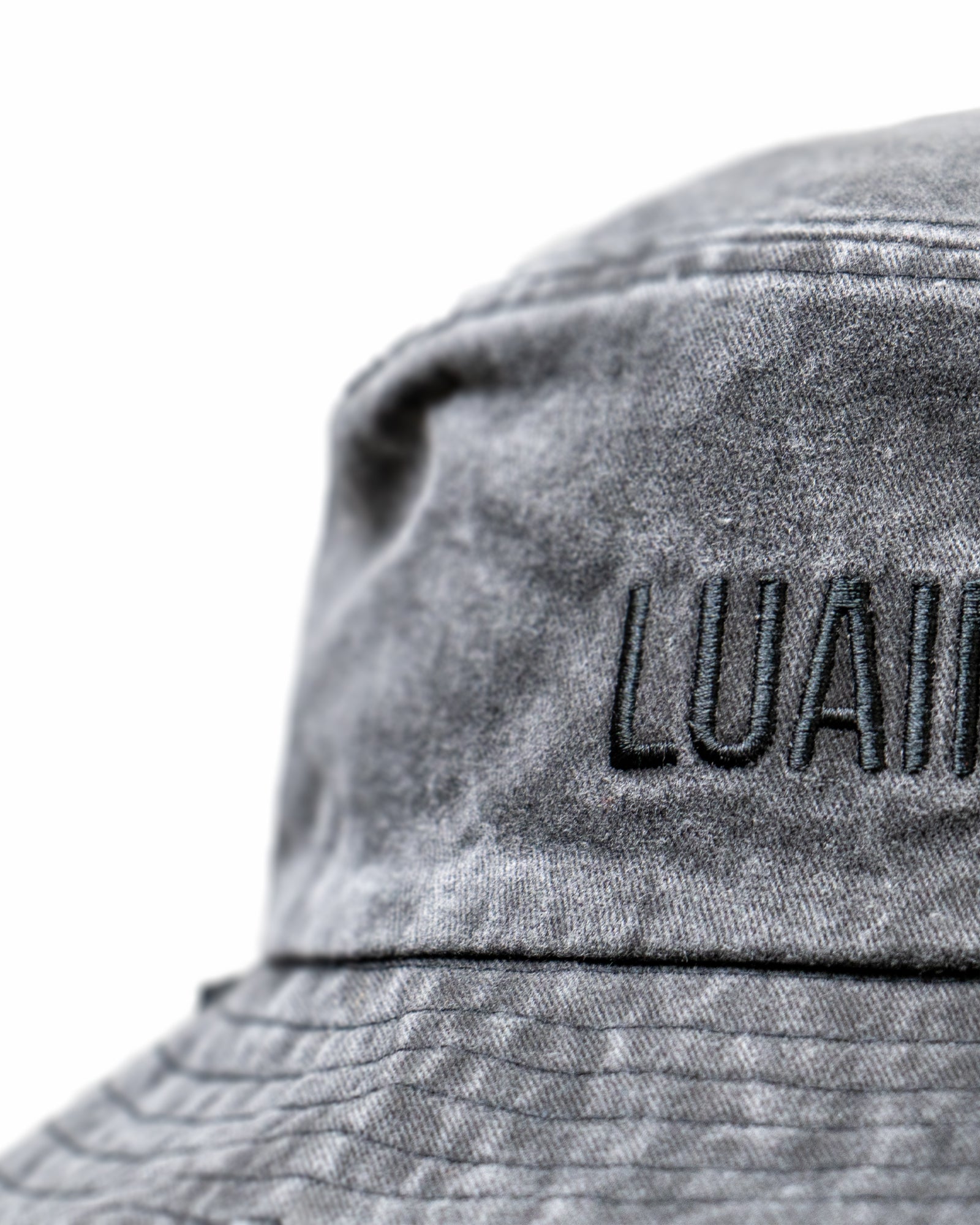 Bucket Hat Black Denim