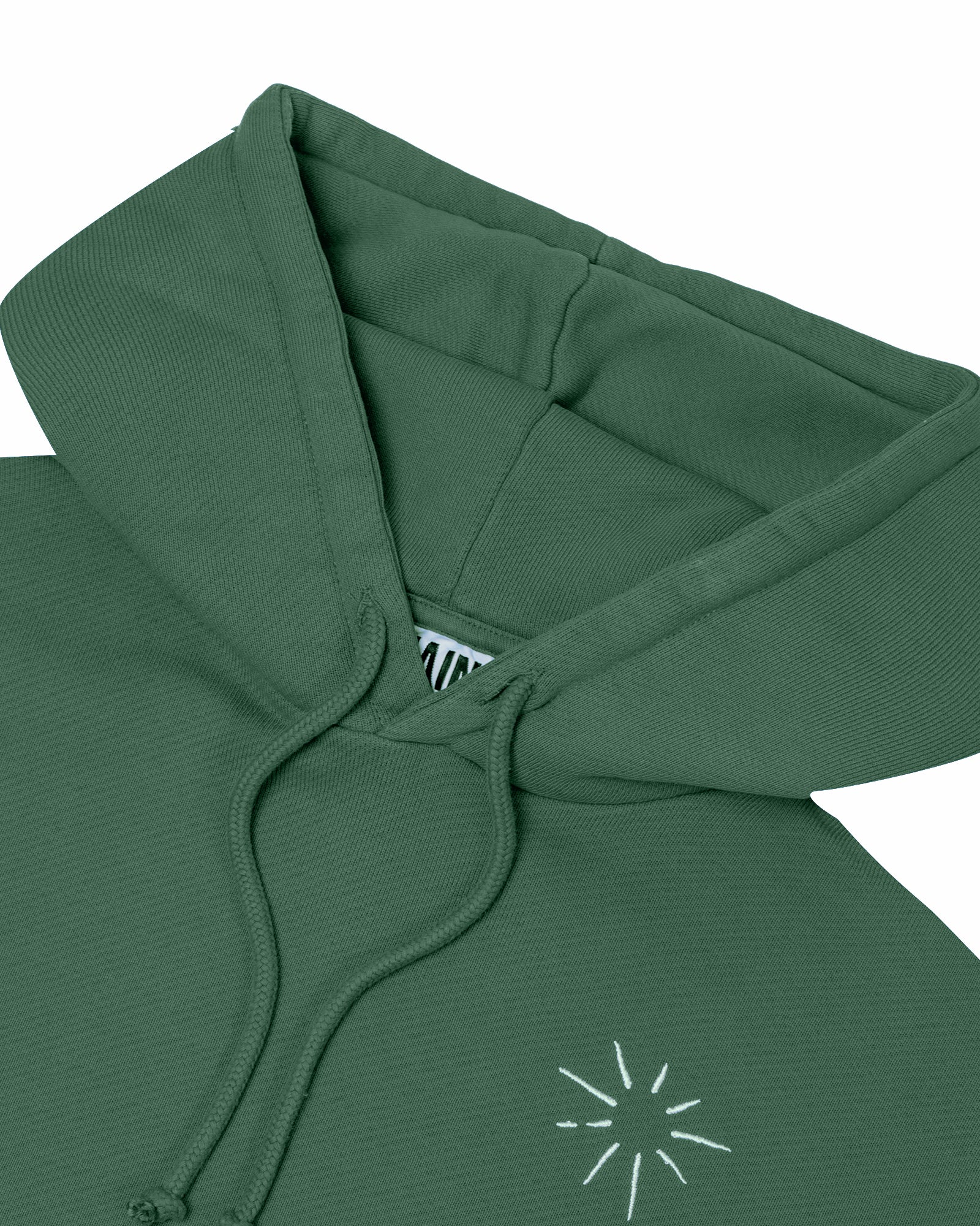 Luchán - 100% Cotton Hoodie Green