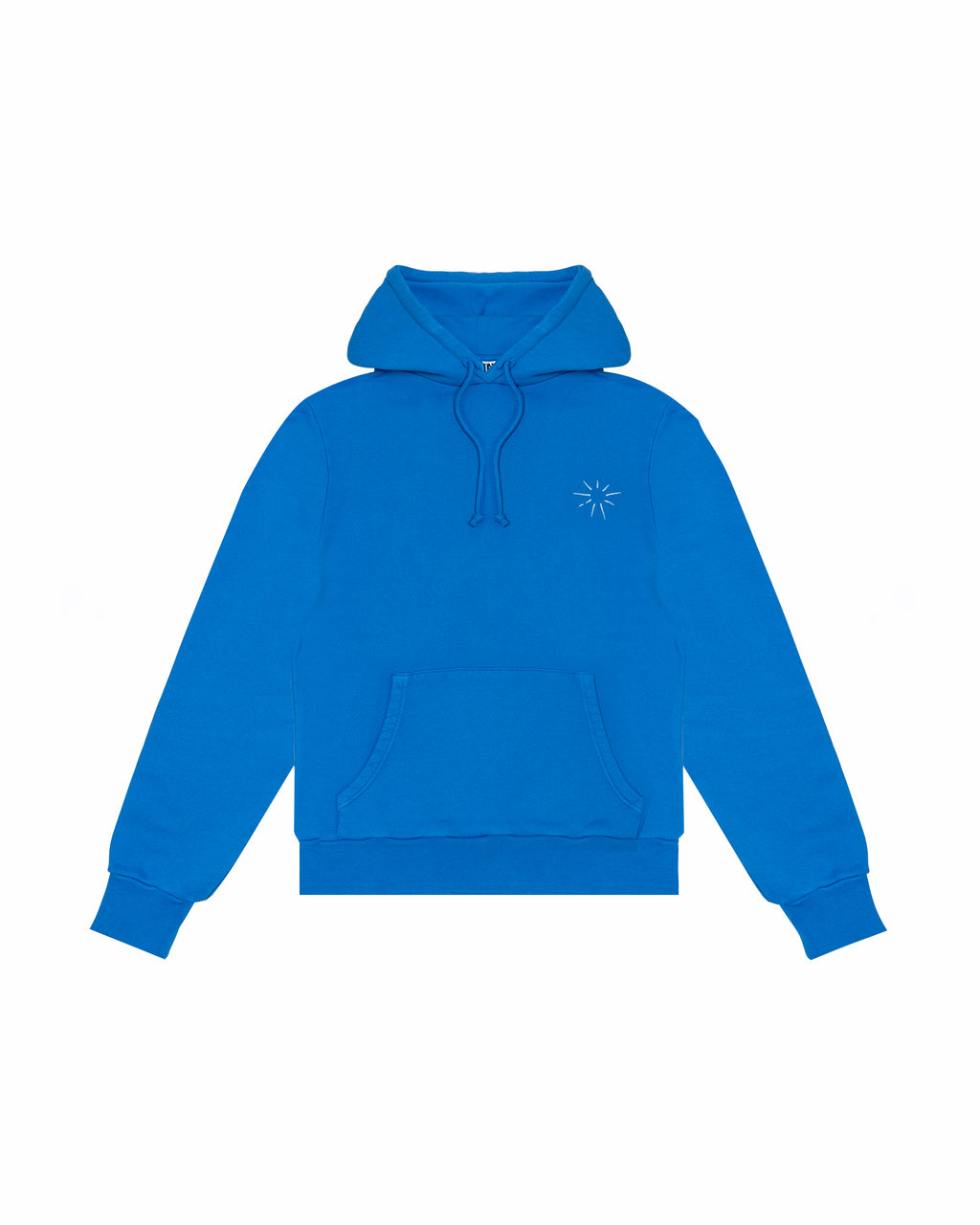 Luchán - 100% Cotton Hoodie Blue