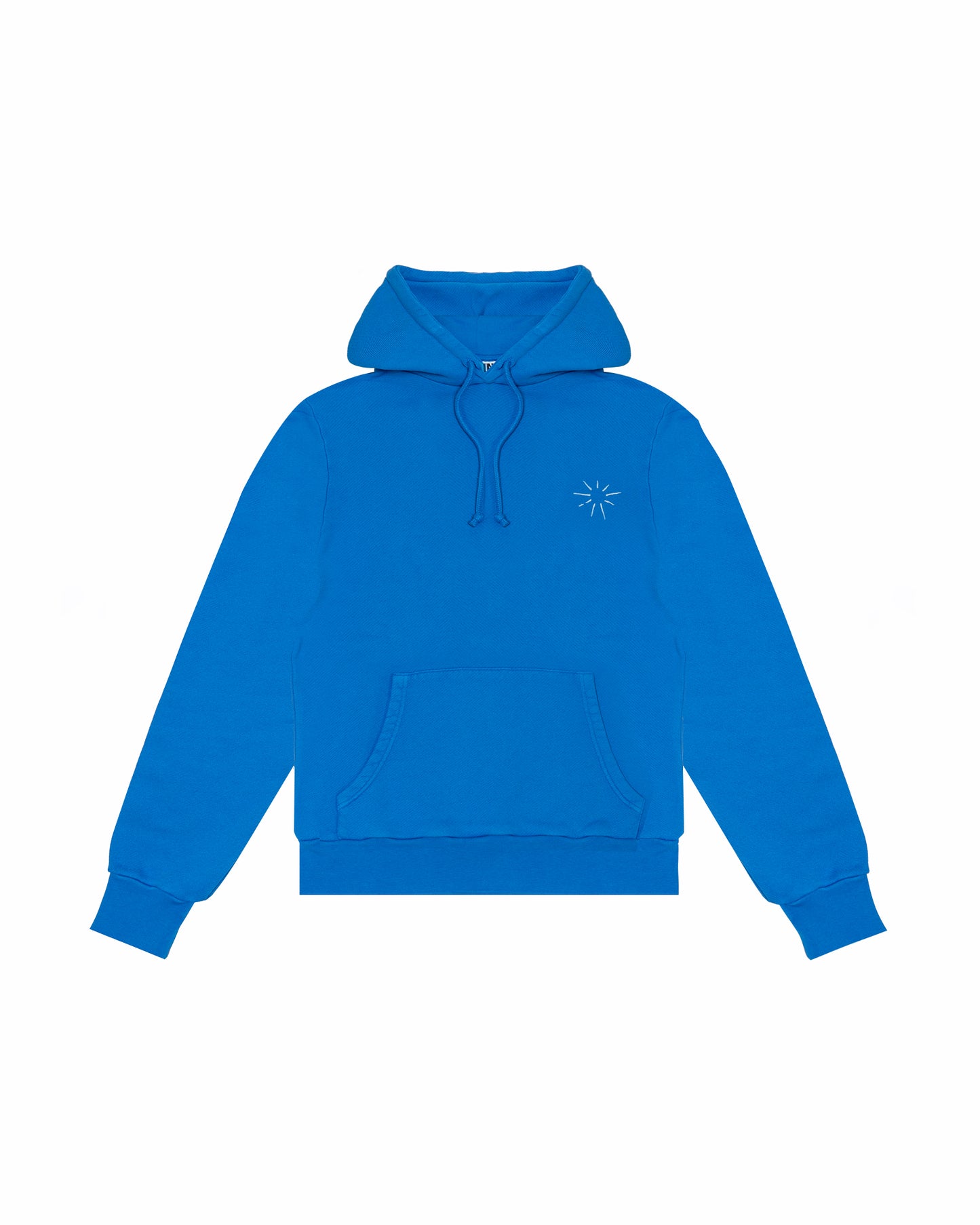 Luchán - 100% Cotton Hoodie Blue