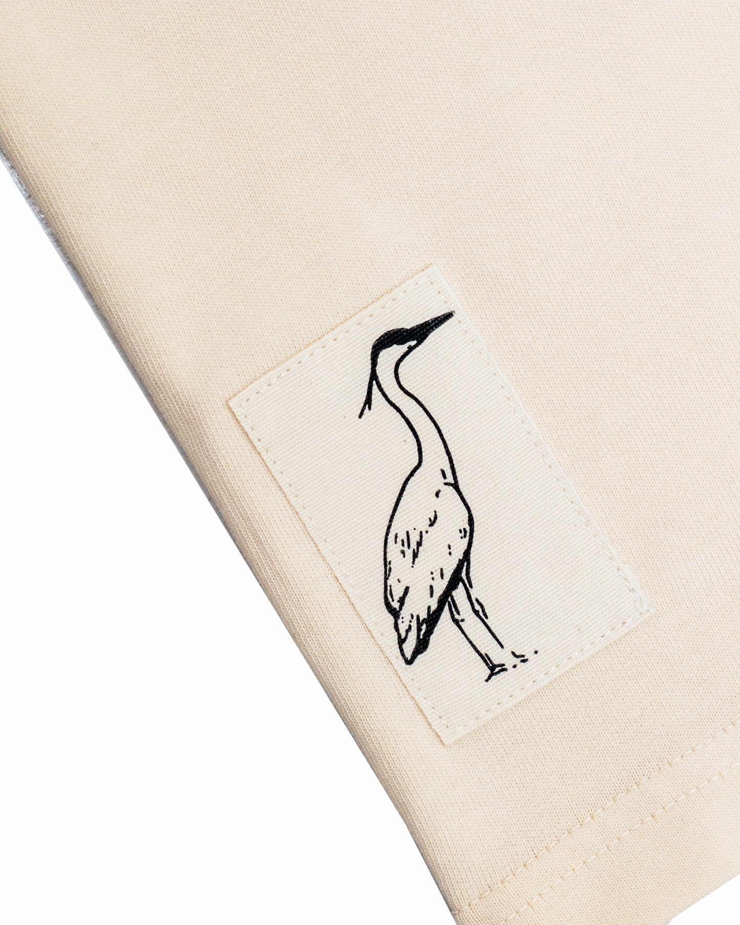 Tonnta - 100% Cotton Oversize T-Shirt Cream (LUAIN Front)