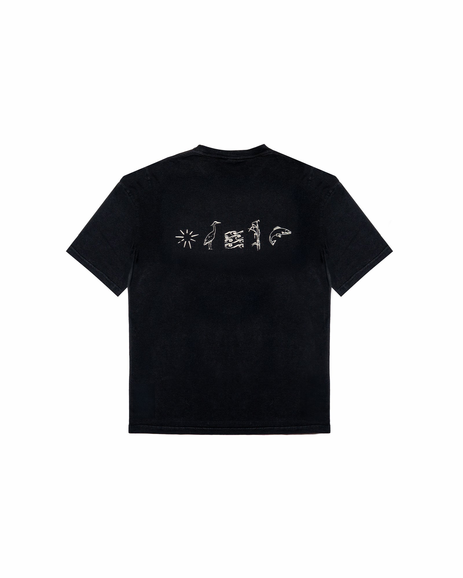 Tonnta - 100% Cotton Oversize T-Shirt Black
