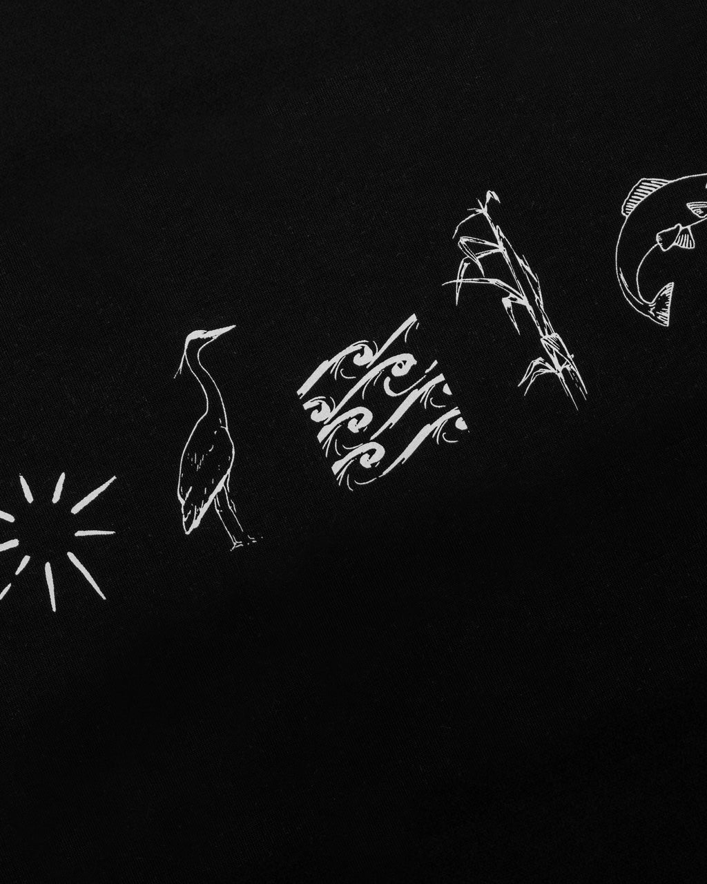 Tonnta - 100% Cotton Oversize T-Shirt Black