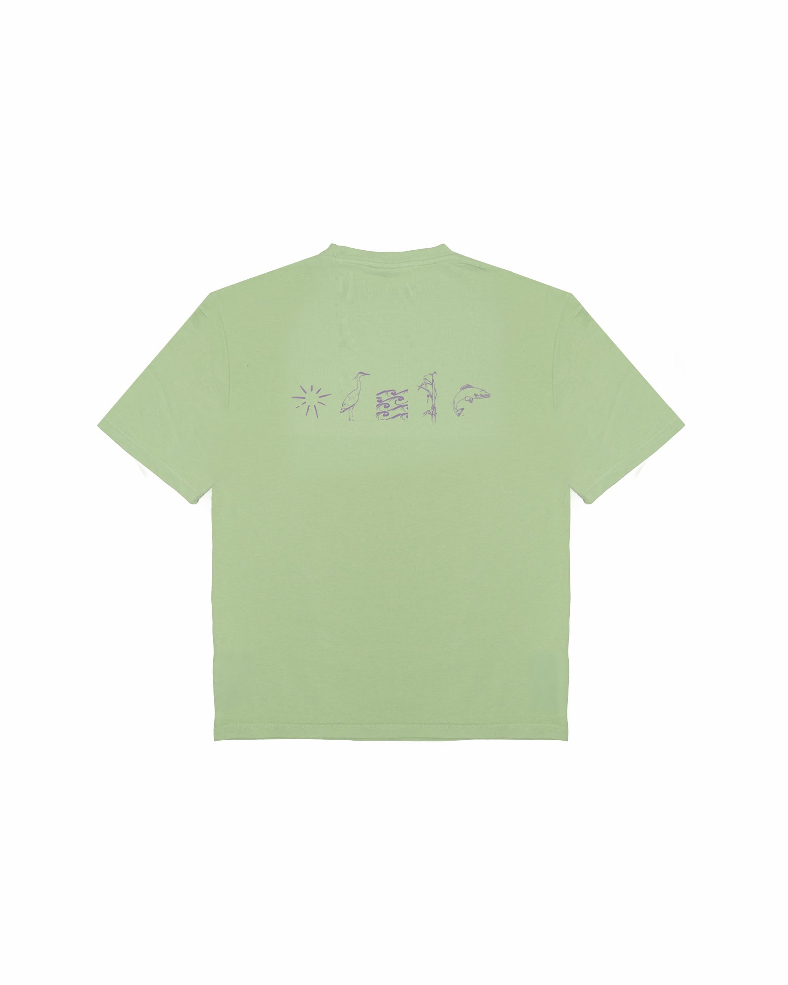 Tonnta - 100% Cotton Oversize T-Shirt Pistachio
