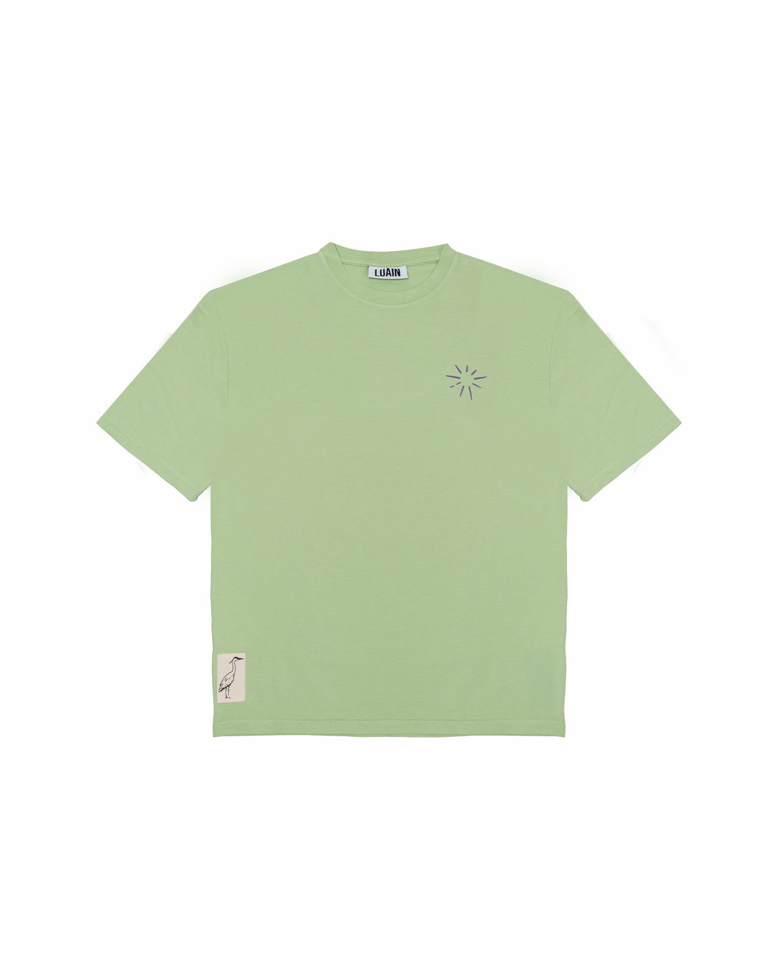 Tonnta - 100% Cotton Oversize T-Shirt Pistachio