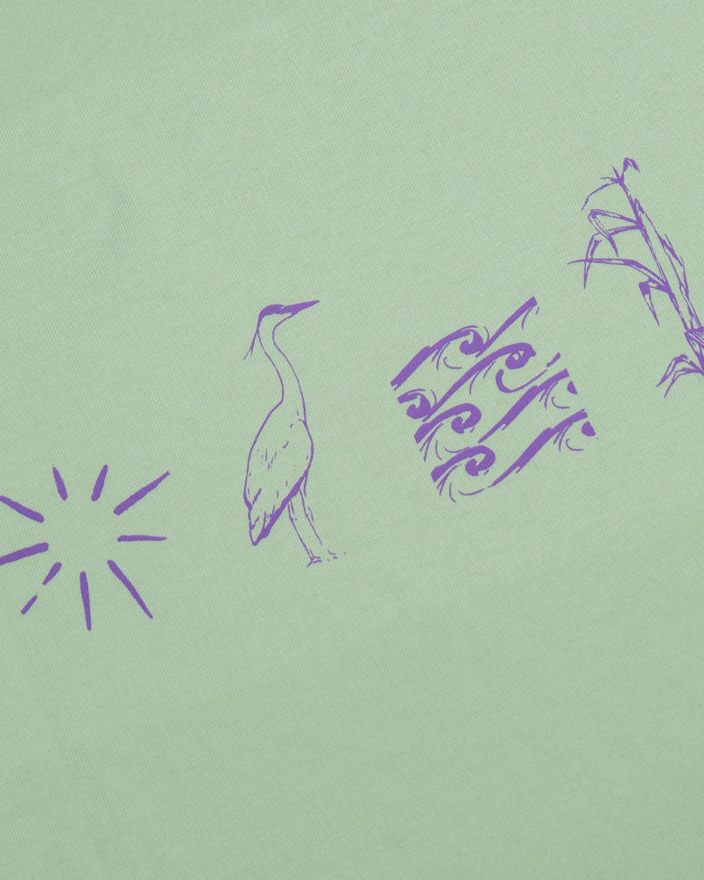 Tonnta - 100% Cotton Oversize T-Shirt Pistachio