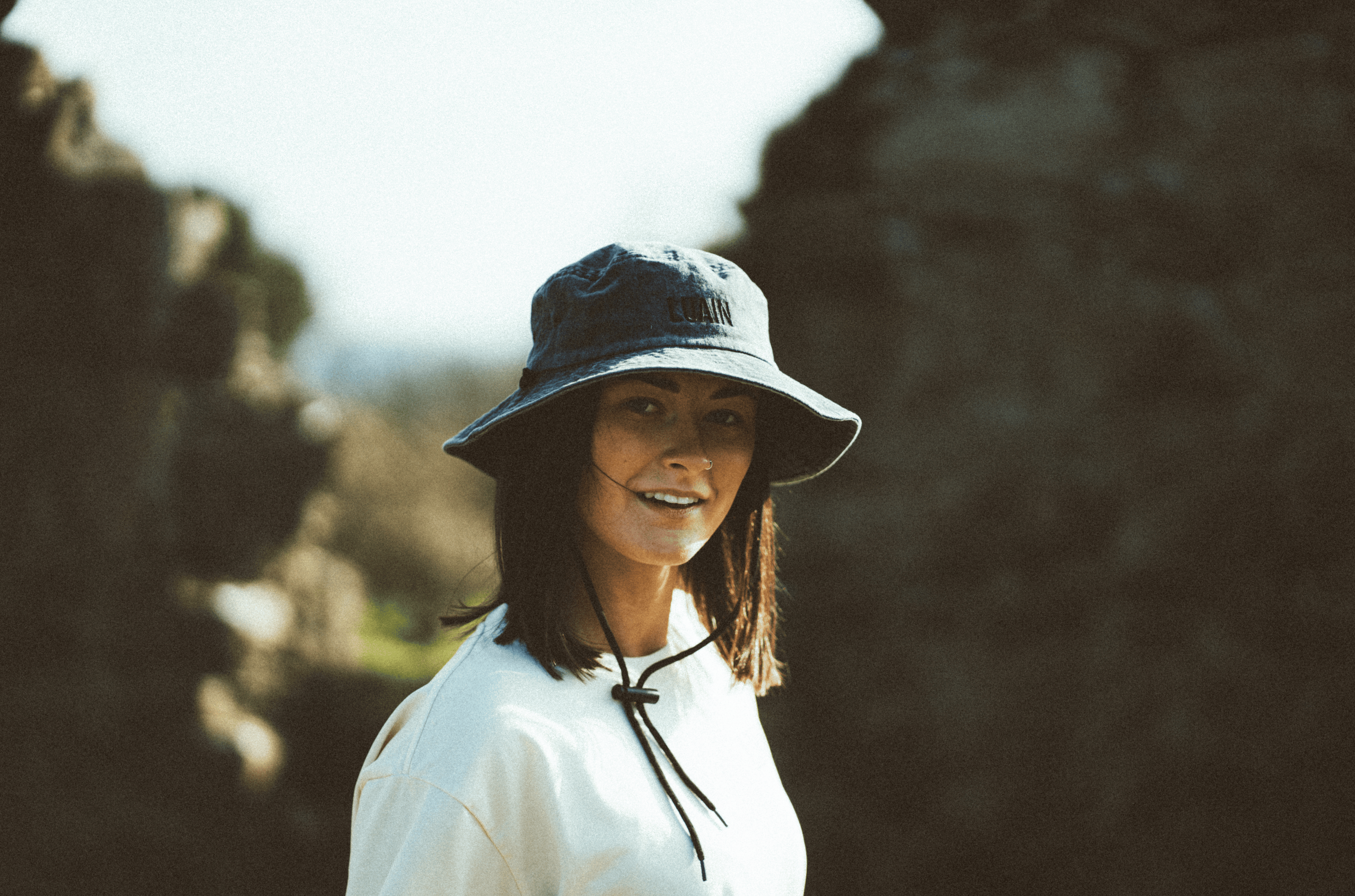 Bucket Hat Black Denim